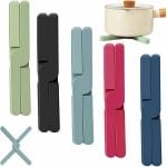 Allecto Plus - Opvouwbare Silicone Mat voor Eettafel - Hittebestendig & Anti-Slip - Pot Houder - Vijf Kleuren - Eetkamer Keuken Accessoire