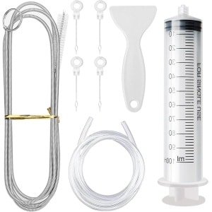 Allecto Plus - Reinigingsset voor koelkast - 8 stuks - reiniging koelkastafvoer - keuken accessoires