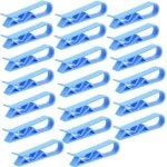 Allecto Plus - Set van 20 Bin Bag Clips - Voor Prullenbakken - Antislip Fixatie - Vuilniszak Houder - Afval Mand Accessoire - Keuken en Thuiskantoor - Willekeurige Kleur