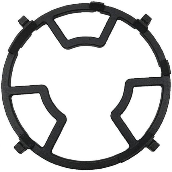 Allecto Plus - Universele gietijzeren wok steunring voor gasfornuis en kookplaten - antislip verhoging voor brander - thuis keuken accessoire