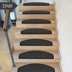 Allecto Plus - Zelfklevende tapijten antislip 12 stuks voor keuken, kantoor, woonkamer - Antislip accessoires met sterke grip