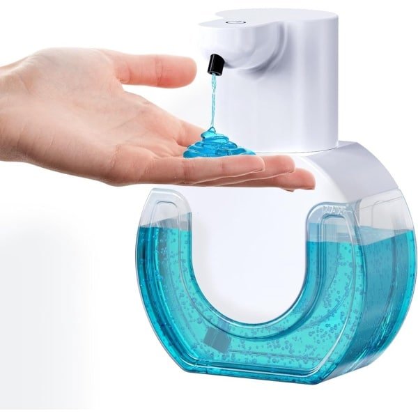 Automatische Zeepdispenser - 800 mAh - Wandmontage - Contactloze Elektrische Zeepdispenser - Oplaadbaar USB - Infrarood Bewegingssensor - Voor Badkamer, Keuken, Kantoor