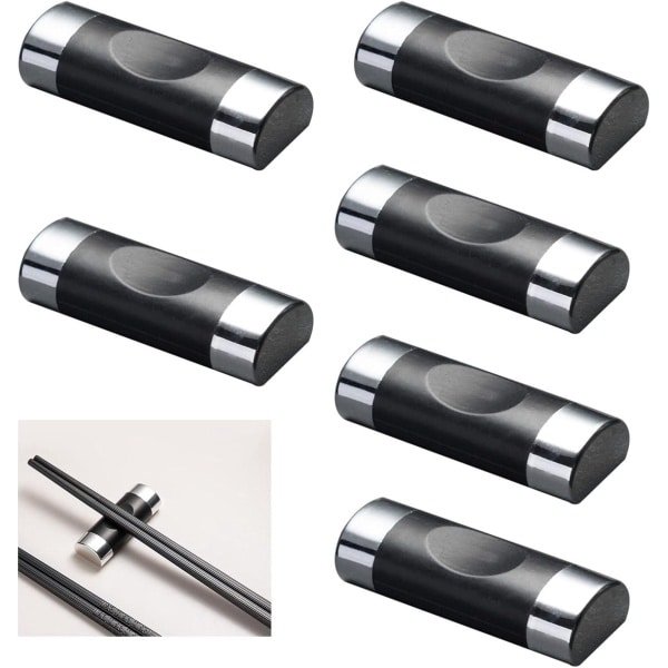 Chopstick Rest in de vorm van een kussen - Set van 6 stuks - Eetstokjes en lepels rust - Tafeldecoratie - Eetkamer accessoires voor keuken of restaurant