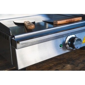 Elektrische Grillplaat Voor Professionele Keuken Teppanyaki Tafelgrill Geschikt Voor Binnen Roestvrij Staal Thermostaatbediening Anti Aanbaklaag Tafelgrill 41 1 x 29 7 x 18 5 cm