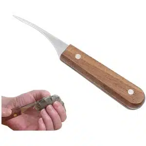 Garnalen Peller - Schrimp Peeler - Schaaldier Peller - Garnalenmes - Gamba Tang - Garnalenstripper - Draagbare Kreeft Peller - Garnaal Shrimp Peller - RVS - Keuken Accessoires - Keuken