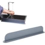 Gootsteen Beschermmat - Accessoires Voor Aanrecht - Siliconen Mat Voor Kraan - Gootsteen - Droogmat - Tegen Water- Keuken Aanrecht Drogen Mat - Keuken Gootsteen Splash Guard - Voor De Kraanbak In De Keuken - Herbruikbare - Anti Spat - Grijs