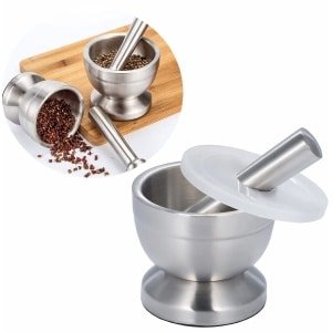 Handmatige Gepureerde Knoflookmolen - Vijzel stamper - keukengereedschap - Kruidenmolen - Keukenmolen -Herb Grinder -Keuken accessoires - Kruiden Grinder - Crusher - Kruimelaar - Vermaler - Kruidenmolen - Vergruizer