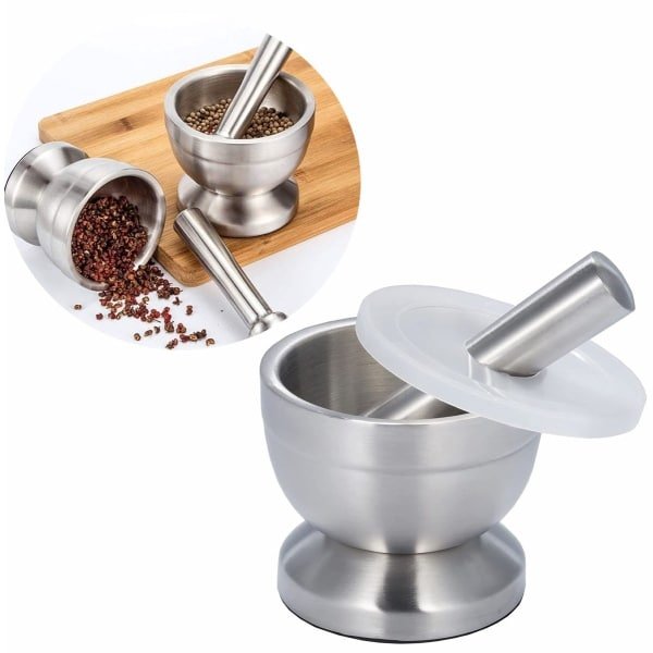Handmatige Gepureerde Knoflookmolen - Vijzel stamper - keukengereedschap - Kruidenmolen - Keukenmolen -Herb Grinder -Keuken accessoires - Kruiden Grinder - Crusher - Kruimelaar - Vermaler - Kruidenmolen - Vergruizer
