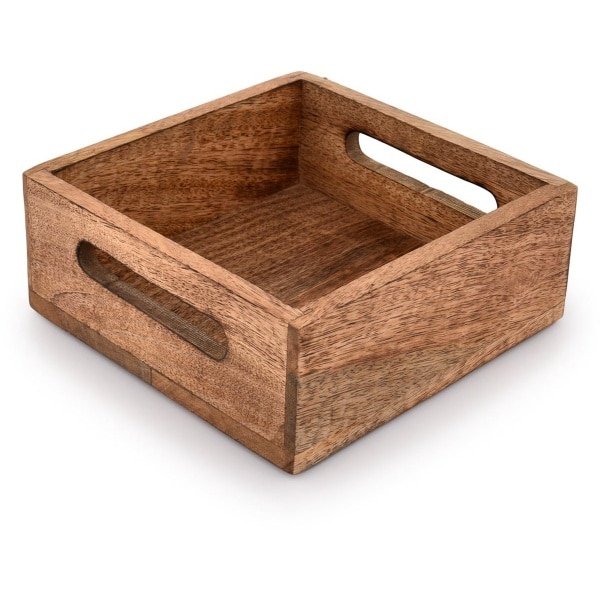 Ibenzoa® Servethouder voor Restaurantdecoratie Keuken Bar Accessoires (19,1 x 19,1 x 7 cm)