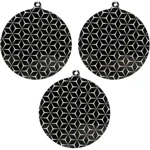 Inovra Plus - Inductie Kookplaat Protector Siliconen Matten - Set van 3 - Hittebestendig - Anti-Slip en Krasbestendig - Geschikt voor Inductie Kookplaten - Warmte Isolerende Mat - Keuken Accessoire
