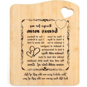 Inovra Plus - Massieve houten snijplank 30 x 215 x 2 cm antibacterieel bamboe alternatief - Keuken accessoire voor veilig snijdenvan voedsel