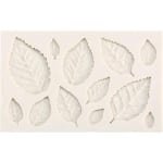 Inovra Plus - Siliconen Bakvorm Fondant Bladerenpatroon - Taartvorm voor Decoreren van Taarten Cupcakes - Gemakkelijk Schoon te Maken - Chocolade Suikerwerk - DIY Ambachten - Silicone - Keuken Accessoires.
