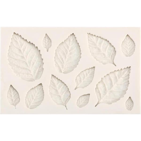 Inovra Plus - Siliconen Bakvorm Fondant Bladerenpatroon - Taartvorm voor Decoreren van Taarten Cupcakes - Gemakkelijk Schoon te Maken - Chocolade Suikerwerk - DIY Ambachten - Silicone - Keuken Accessoires.