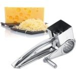 Kaasrasp - Kaasrasp Copenhagen - Premium Multi Rasp zester - Handrasp - Keuken Rasp - Vaatwasserbestendig - Multifunctionele kaasrasp - RVS - Keuken accessoires - Professionele handmatige snij- en raspgereedschappen