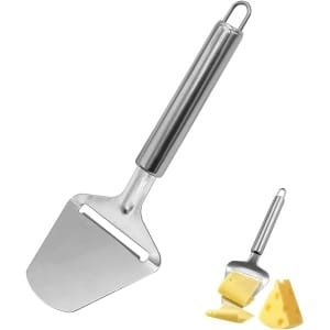 Kaasschaaf - Multifunctionele kaasschaaf - Rijpe kaasschaaf - Kaasschaaf voor harde kaas - RVS - Vaatwasserbestendige kaasschaaf - Cadeautip - Keukengerei - Keuken accessoires