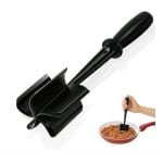 Keukenhulp - Aardappelstampers - Vleesstamper - Upgrade Vleeshakselaar - Meat Chopper - Vleesstamper Gehakt - Vleeshakmachine - Hittebestendige Vleesstamper Voor Gehakt - Mixer - Pureestamper - Zwart - Keuken Accessoire - Stamper