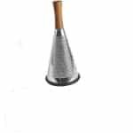 Keukenrasp - Handrasp - Handrasp kaas - Handrasp fijn - Citroenrasp - RVS - Kaas raspen - Keukengerei - Keuken accessoires - keukenrasp met handvat - 3 zijdig - Kaasrasp - 24CM - Zilver