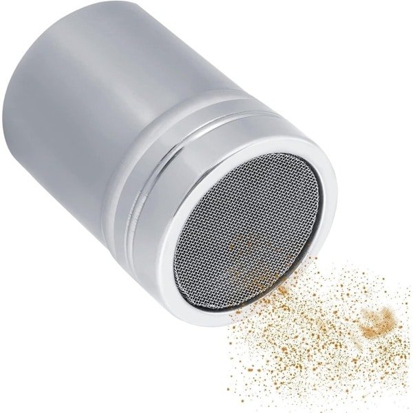 Roestvrijstalen Poedersuiker Shaker Set voor Chocolade - 2 stuks - Stofdoek - Keuken Accessoires - Bakken & Koken - Handig in Gebruik