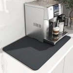 Rubberen Koffiemat Absorberende Schotel Droogmat voor Keuken - Koffie Accessoires - Onder Koffiezetapparaat - Koffiepot Espressomachine