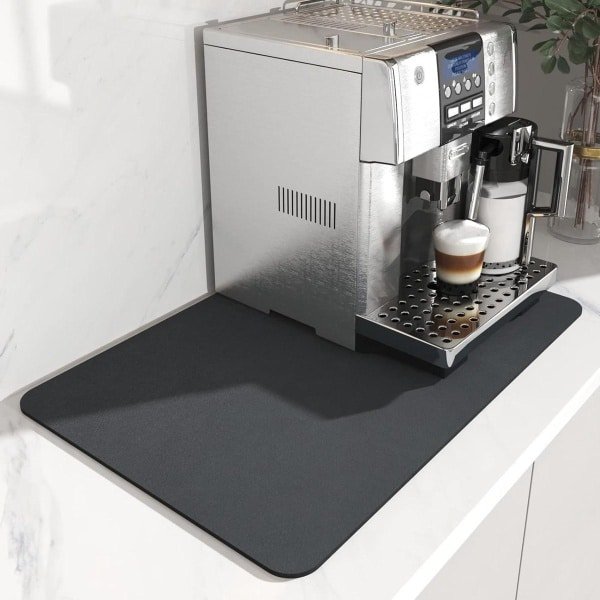 Rubberen Koffiemat Absorberende Schotel Droogmat voor Keuken - Koffie Accessoires - Onder Koffiezetapparaat - Koffiepot Espressomachine