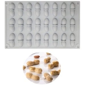 Siliconen Mal voor 24 Holtes - Bakvormen voor Desserts - Keuken Accessoire