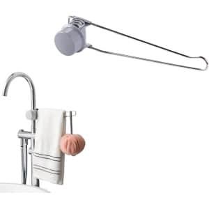 Vaatdoekhouder - Keukenrek - Keuken accessoires - Gootsteen Organizer - Vaatdoekhouder Gootsteen - Aanrecht Organiser - Handdoekhaakjes