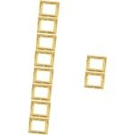 Vintage Accessoires 10 Stuks - Gouden Fotolijst Accessoires Voor Miniatuurpoppenhuizen - Mini Fotolijsten en Miniaturen - Keuken Meubels - Plastic DisplayStand LalalaLorem €- La LaShop