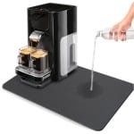 Xemm Koffie absorberende afdruipmat - 40x50 cm - tampermat koffiemat - keuken en thee accessoires