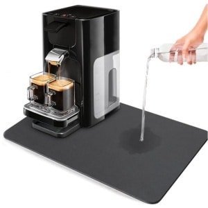 Xemm Koffie absorberende afdruipmat - 40x50 cm - tampermat koffiemat - keuken en thee accessoires