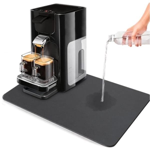 Xemm Koffie absorberende afdruipmat - 40x50 cm - tampermat koffiemat - keuken en thee accessoires