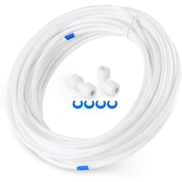 15 meter waterslang set voor dubbele koelkast - Europese stijl - 635 mm - wit - tuin en keuken accessoires