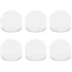 Allecto Plus - 6 Stuks Onderzetters Siliconen Achtbaan Ronde - Geïsoleerde Slip Bekerhouder Meubelsaccessoires - Anti-Slip - Thuis en Keuken Accessoires