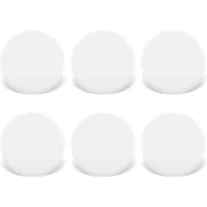 Allecto Plus - 6 Stuks Onderzetters Siliconen Achtbaan Ronde - Geïsoleerde Slip Bekerhouder Meubelsaccessoires - Anti-Slip - Thuis en Keuken Accessoires