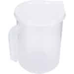 Allecto Plus - Doorzichtige Maatbeker voor Vloeistoffen Met Deksel 500ml en 1000ml - Keuken Accessoire voor Koken en Bakken