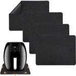 Allecto Plus - Hittebestendige Mat voor Air Fryer - Keuken Accessoires - Hittebeschermer Mat - Aanrechtbeschermer - Hoge Kwaliteit - Hittebestendige Mat voor Air Fryer en Koffiezetapparaat
