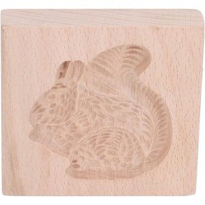 Allecto Plus - Houten Koekjesvorm Eekhoorn Beukenhout Gemakkelijk Schoon te Maken - Robuust en Schattig - Bakken met Glad Oppervlak - Keuken Accessoire voor Creatieve Lekkernijen
