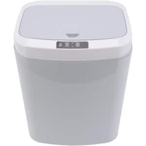 Allecto Plus - Intelligente Automatische Prullenbak 16L - Huishouden Keuken Kantoor - Grijze Elektrische Sensor met Inductie