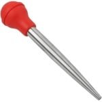 Allecto Plus - Kruidenpomp voor Vleesmarinade en Kalkoengereedschap - Keukenaroma-spuit voor Grillen - Met Naald en Reinigingsborstel - Keuken Diner Accessoire