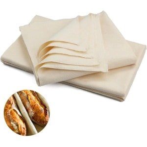 Allecto Plus - Linnen doek bakken 6 stuks - 75 x 45 cm - Keuken accessoire