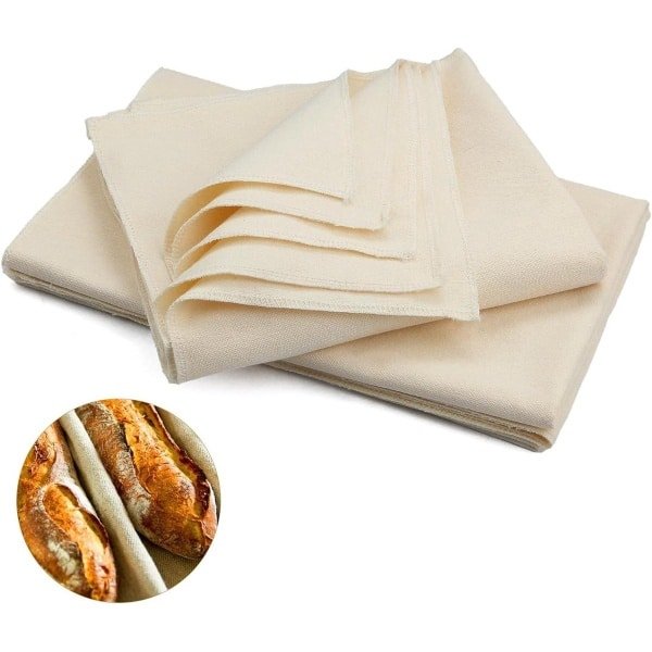 Allecto Plus - Linnen doek bakken 6 stuks - 75 x 45 cm - Keuken accessoire