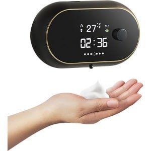 Automatische Wandmontage Zeepdispenser Elektrische Schuimende Handzeep Badkamer Keuken 450ml