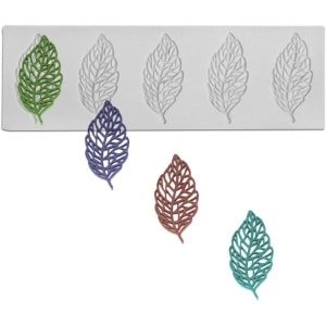 Bladeren Siliconen Vorm voor Taartdecoratie en Bakken - 3D Bladeren Fondant Mal met Reliëf - Bakvorm voor Blad Motieven - Keuken Gereedschap en Accessoires