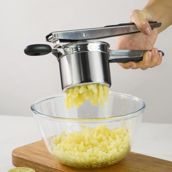 Boraboi® Aardappelpers van Roestvrij Staal met Extra Accessoires voor Veelzijdig Gebruik in de Keuken