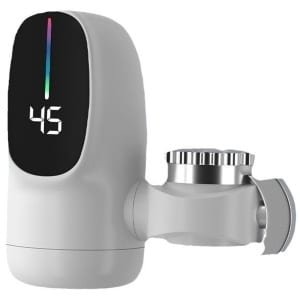 CHIWIN Elektrische Keukenkraan - 3400W - 3 seconden direct warm water met digitaal display - keuken en badkamer instant elektrische boiler eenvoudig te installeren