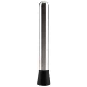 Cocktail Muddlers - IJscrusher - 20 cm - RVS - Cocktail Accessoires - keuken en barbenodigdheden - Barbenodigdheden - zilver - IJscrusher voor mojito's en fruitdranken