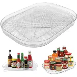 Draaitafel Organizer voor Koelkast - 360° Draaibaar - Keuken Accessoire