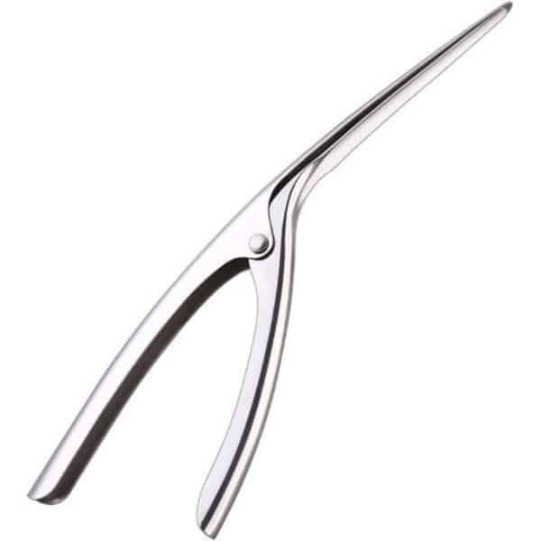 Garnalen peller - Schrimp peeler - Dunschiller - Schaaldier peller - Gamba tang - Draagbare kreeft peller - garnaal shrimp peller - RVS - Keuken accessoires - Keuken decoratie