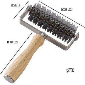 Gebak Rooster Roller Cutter - Deeg Biscuit Taart Roller - Bakkerij Feest Snijgereedschap - Bakgereedschap Voor DIY Koekjes Taarten - Rubber handvat - Keuken Accessoires