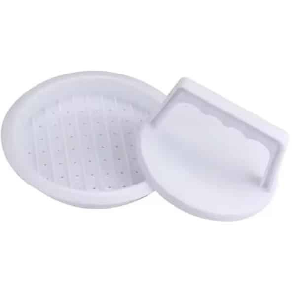 Handpers Vorm voor hamburger - Patty Schimmel Pers - Gereedschap Vorm Hamburg - Plastic Vlees Grill - Hamburgerpers - Burger Press - Burger Smasher - Keuken Accessoires - LOUZIR