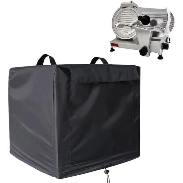 JGS Premium - Waterdichte Stofdichte Vleessnijderhoes voor Aanrecht - Zwart - Beschermer - 420D Oxford-stof - Universeel Geschikt - Keuken Accessoire